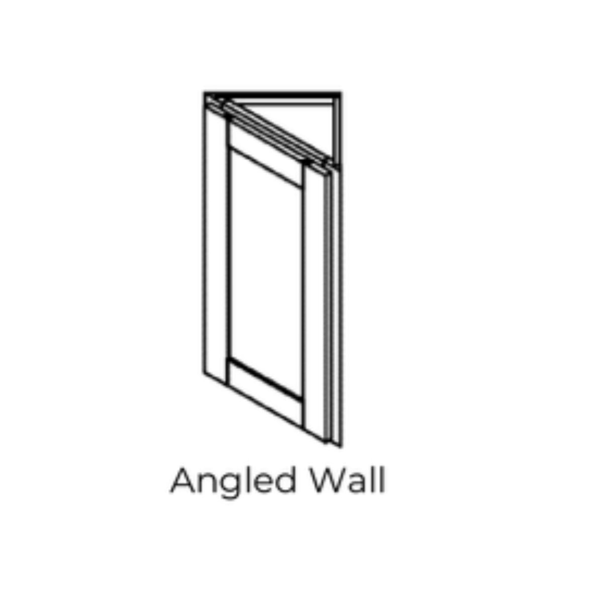 Modern Shaker Cream - AW36-MSC | Angled Wall