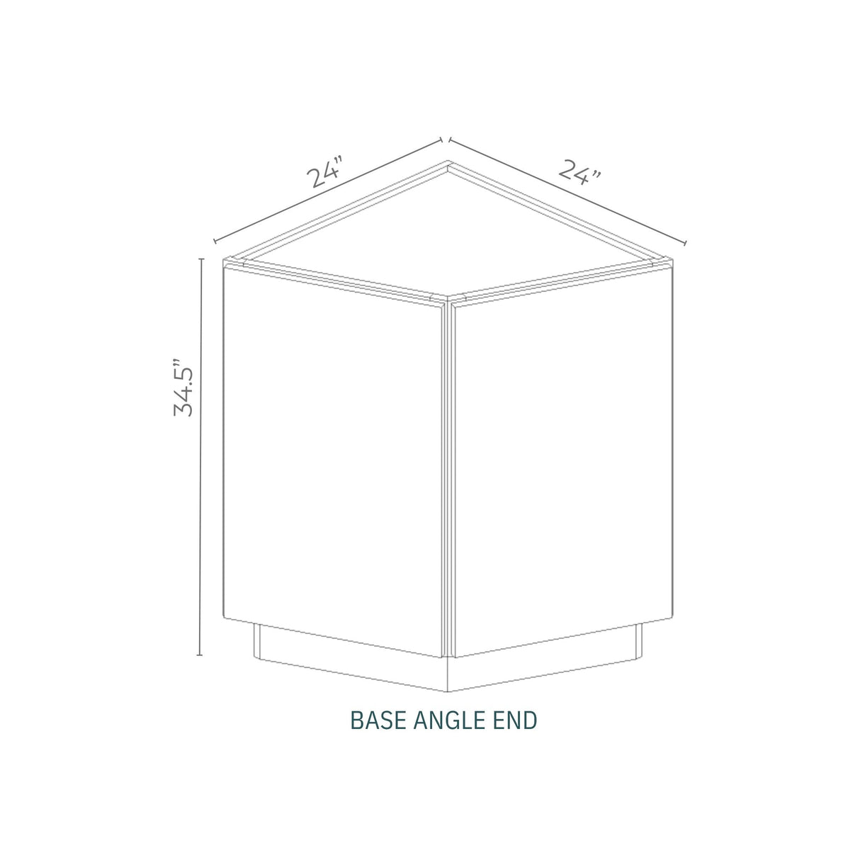 Linden Shaker Pine - BAE24 (FC)-LSP | Base Corner