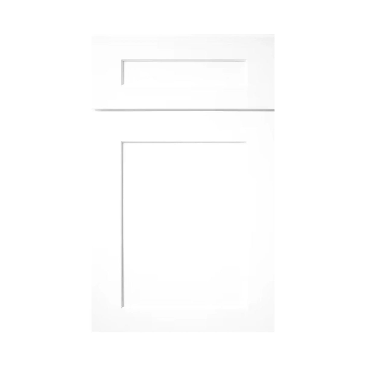 Bryce Shaker White - V3621DL-BSW | Vanitiy Combo Base