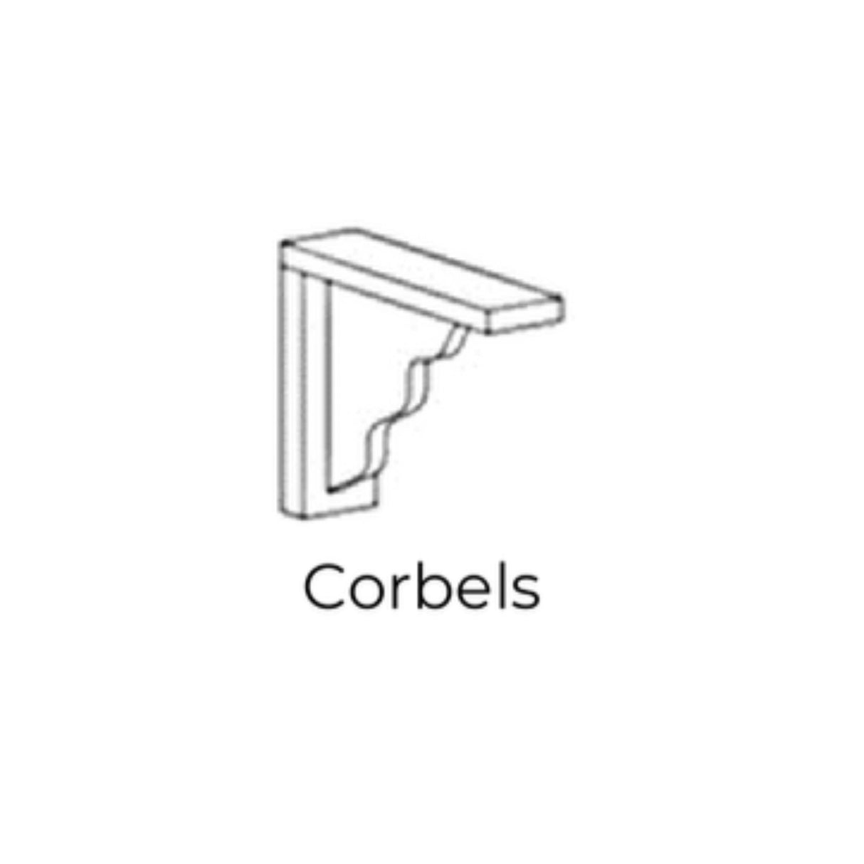 Dark Driftwood - CB9X9-DD | Corbel