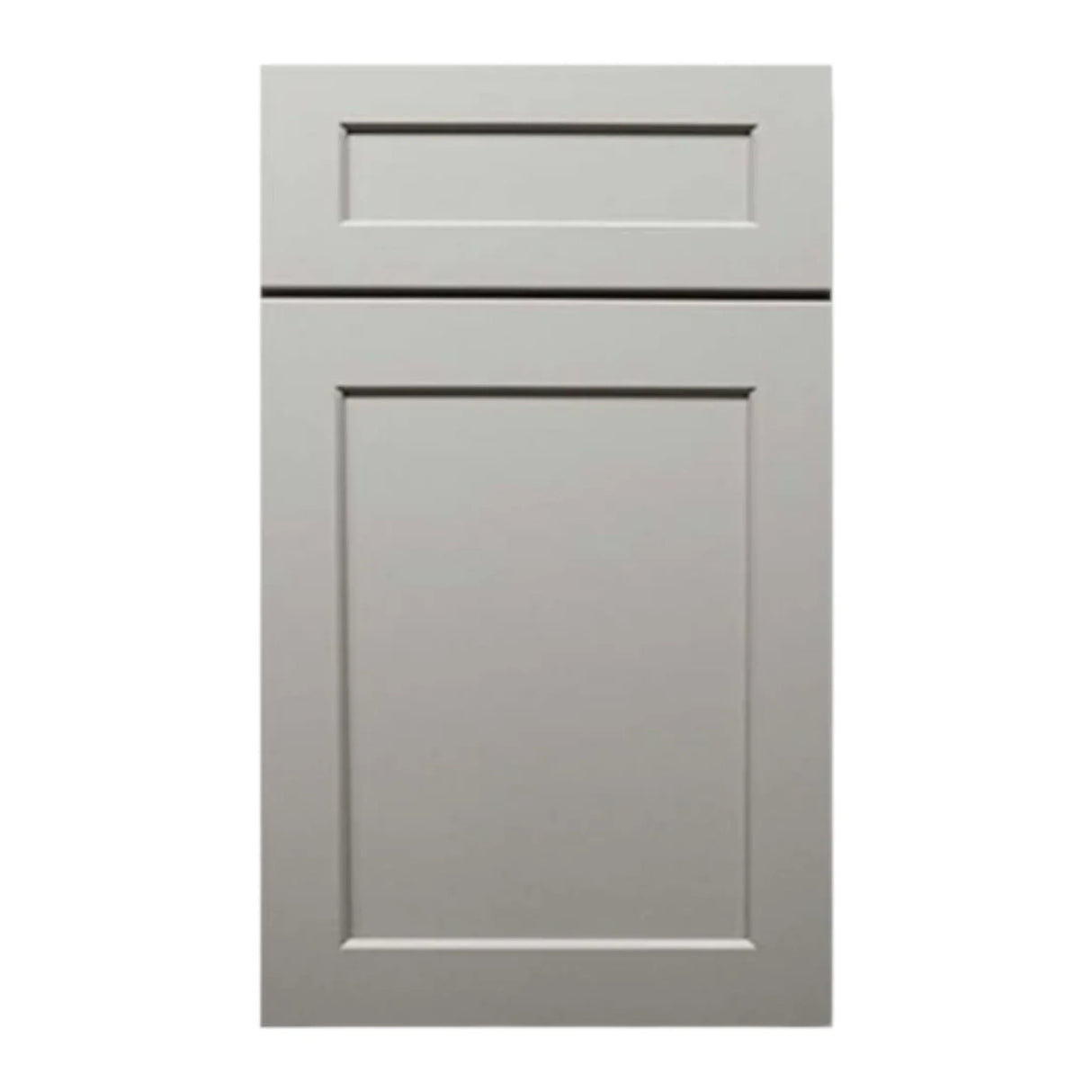 Linden Shaker Ashen - B24FH-LSA | Base Double Door