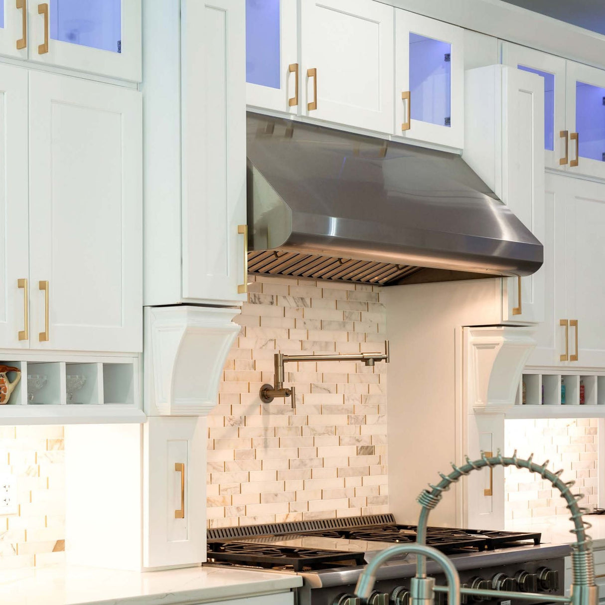 Linden Shaker Grey - W3042GD-LSG | Wall Glass Doors