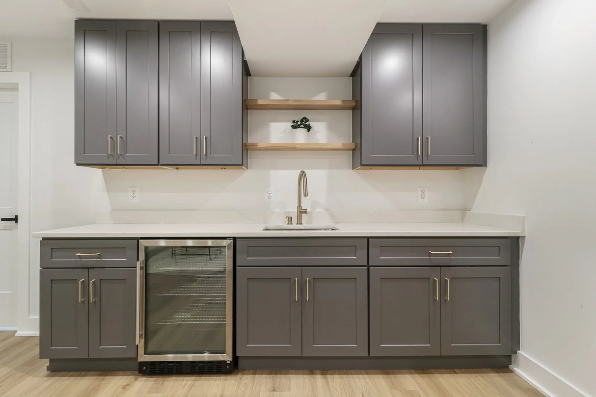 Storm Gray - VSDB60D-STG | Vanitiy Combo Base 4 Doors 6 Drawer