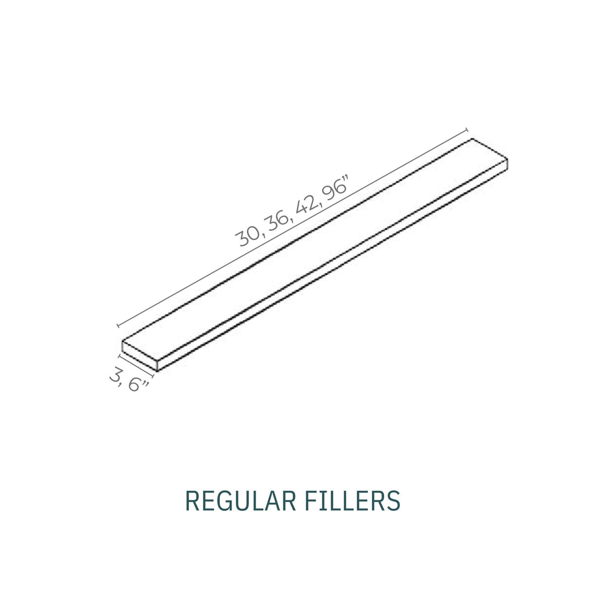 Linden Shaker Blue - TF396-LSB | Fillers Reguler