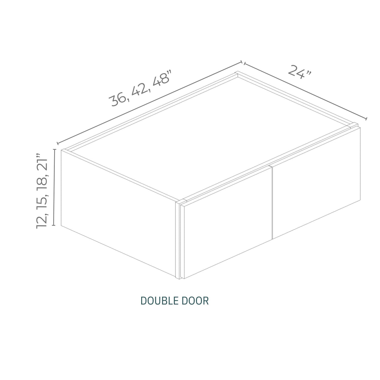 Linden Shaker Ashen - W361524-LSA | Wall Refrigerator