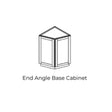 Lexington Gray - AB24-LG | Base End Angle