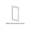Bryce Shaker Ash Gray - BDD21-BSAG | Base Decorative Door