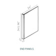 Linden Shaker Pine - BEP3-LSP | Panels