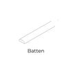 Bryce Shaker Ash Gray - BM8-BSAG | Molding