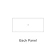 Bryce Shaker Ash Gray - BP4296-1/4-BSAG | Back Panel