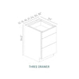 Armada Blanco - 3DB15-AB | Drawer Base