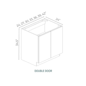 Armada Blanco - B24FH-AB | Base Double Door