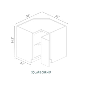 Linden Shaker Oatmeal - BER36-LSO | Base Corner