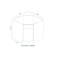 Armada Blanco - DSB36-AB | Base Corner
