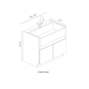 Nautica Milestone - FS39-NM | Sink Base