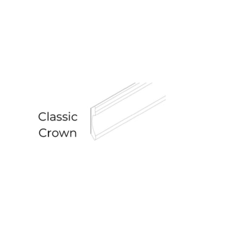Bryce Shaker White - CCM-BSW | Molding
