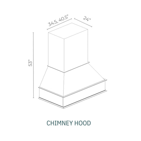 Linden Shaker Oatmeal - CH36-LSO | Range Hood