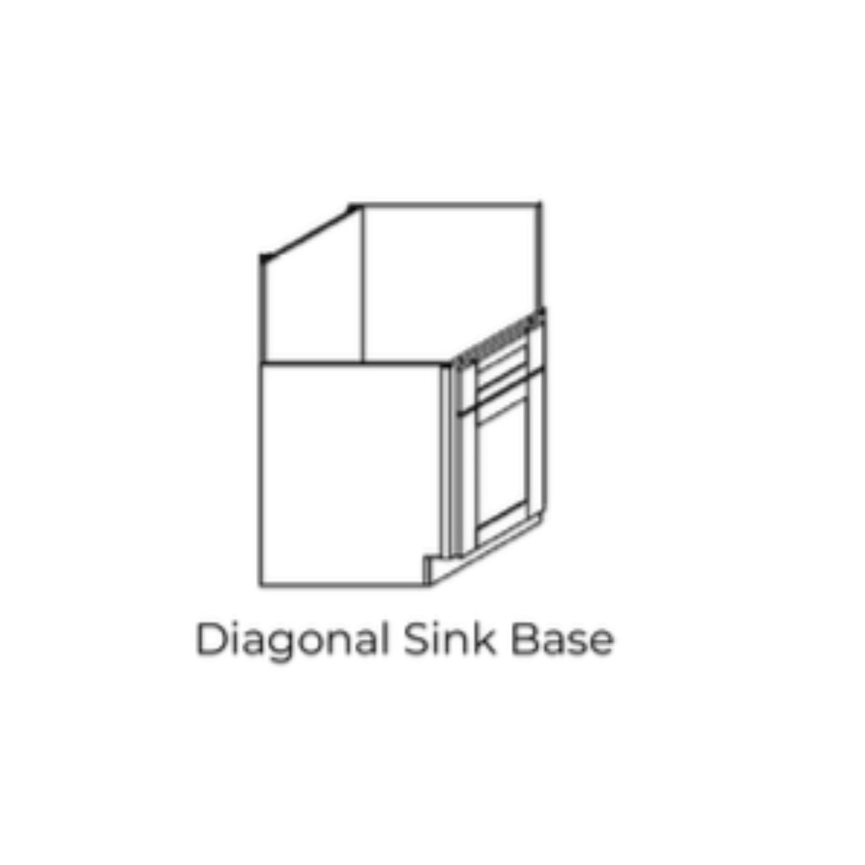Modern Shaker Cream - DCSB36-MSC | Base Corner