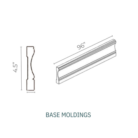 Linden Shaker Pine - FBM8-LSP | Molding