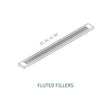 Linden Shaker Oatmeal - FF342-LSO | Fillers Fluted
