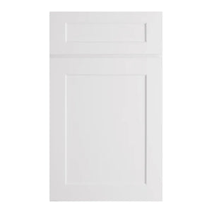 Linden Shaker White - W2136-LSW | Wall Single Door, Double Shelf
