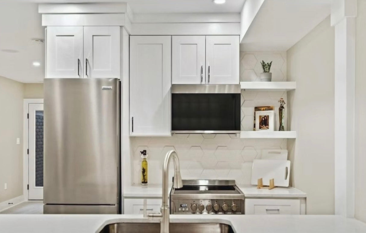 Bryce Shaker Ash Gray - VDB12-BSAG | Drawer Vanities