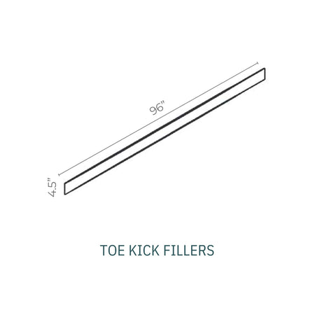 Linden Shaker Pine - TK96-LSP | Fillers Toe Kick