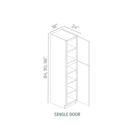 Armada Blanco - TP188424-AB | Tall Pantry Cabinets