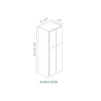 Armada Blanco - TP308424-AB | Tall Pantry Cabinets
