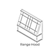 Modern Shaker Snow White - WH30D-MSSW | Wall Range Hood