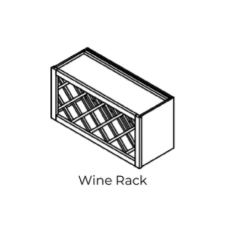 Modern Shaker Snow White - WR3015-MSSW | Wall Wine
