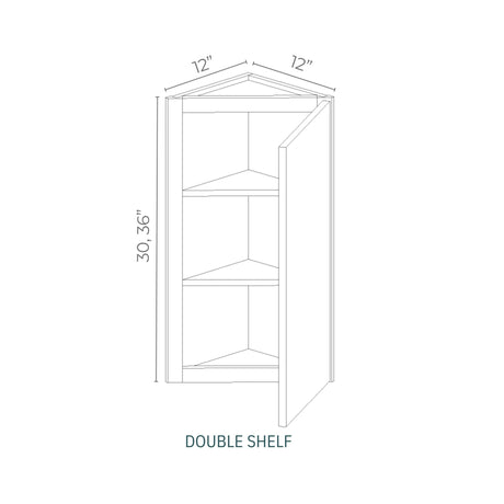 Armada Blanco - WAE30-AB | Wall End Shelf