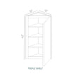 Armada Blanco - WAE42-AB | Wall End Shelf