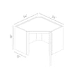 Armada Blanco - WDC2418G-AB | Wall Corner