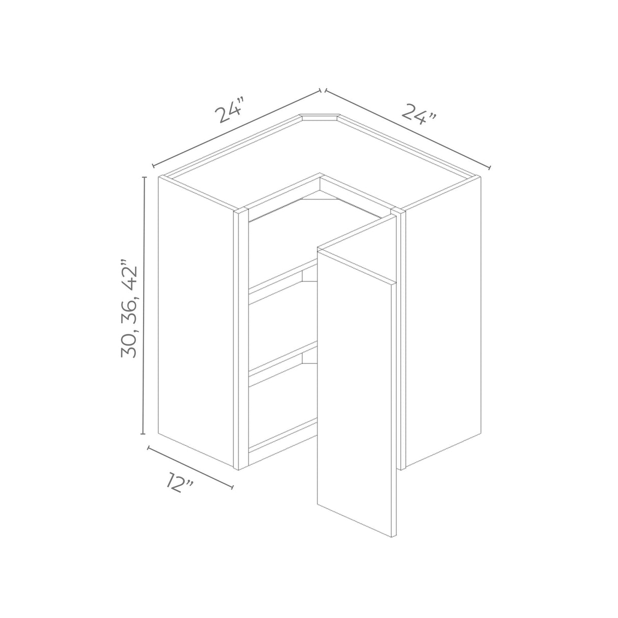 Echelon Cemento - WSC2442-EC | Wall Corner